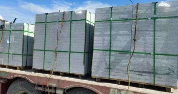 攀枝花 芝麻白花岗岩地铺石装车日常