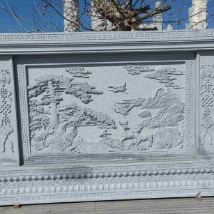 攀枝花 芝麻白大型照壁，屏风，影壁