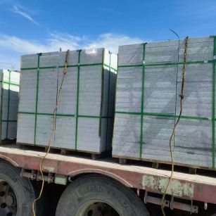 攀枝花 芝麻白花岗岩地铺石装车日常