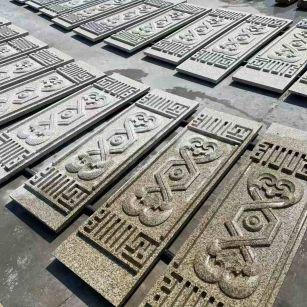 攀枝花 黄金麻花岗岩外墙雕刻板