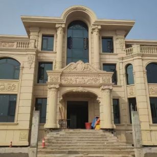 攀枝花 黄金麻花岗岩别墅外墙干挂