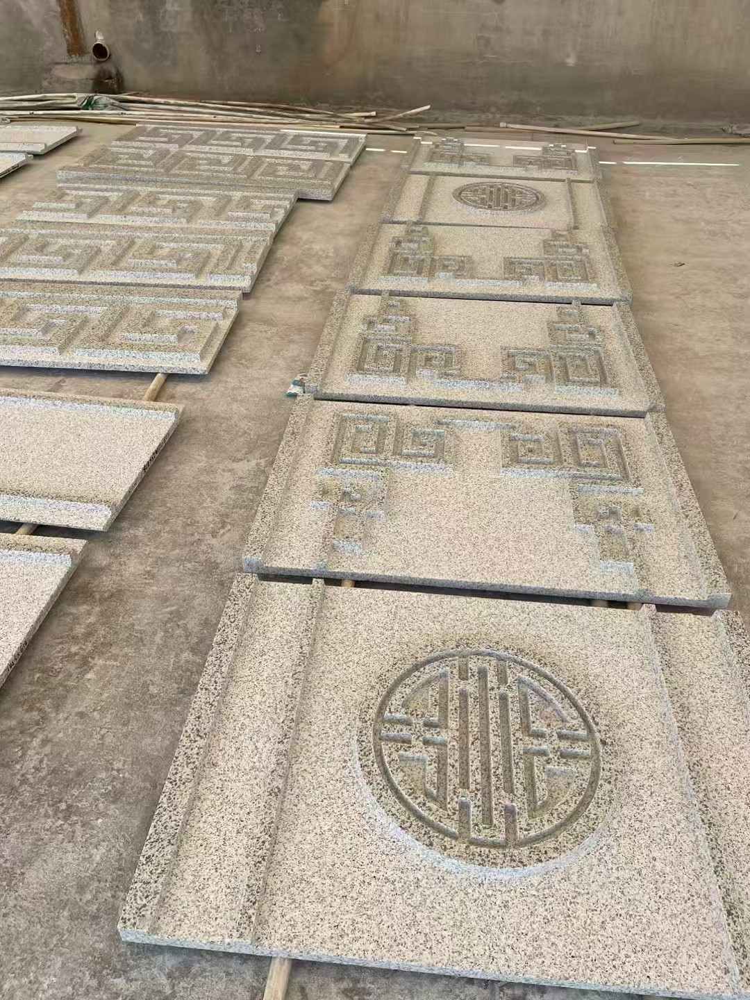 攀枝花 白麻花岗岩外墙立面雕刻板