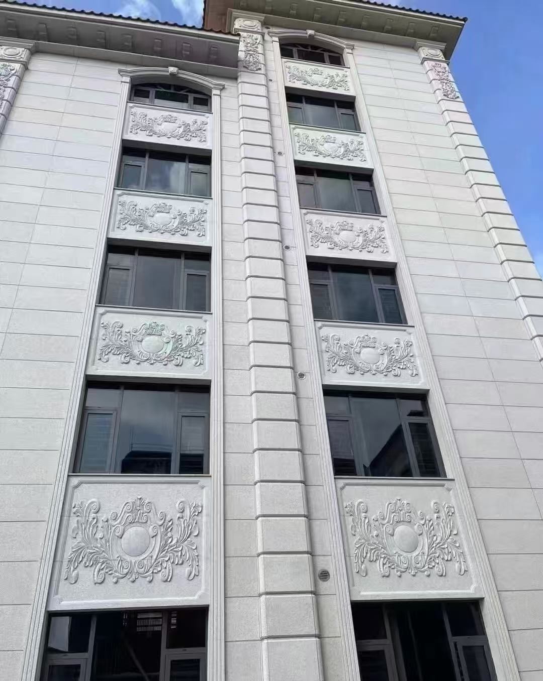 攀枝花 白麻荔枝面花岗岩别墅外墙干挂