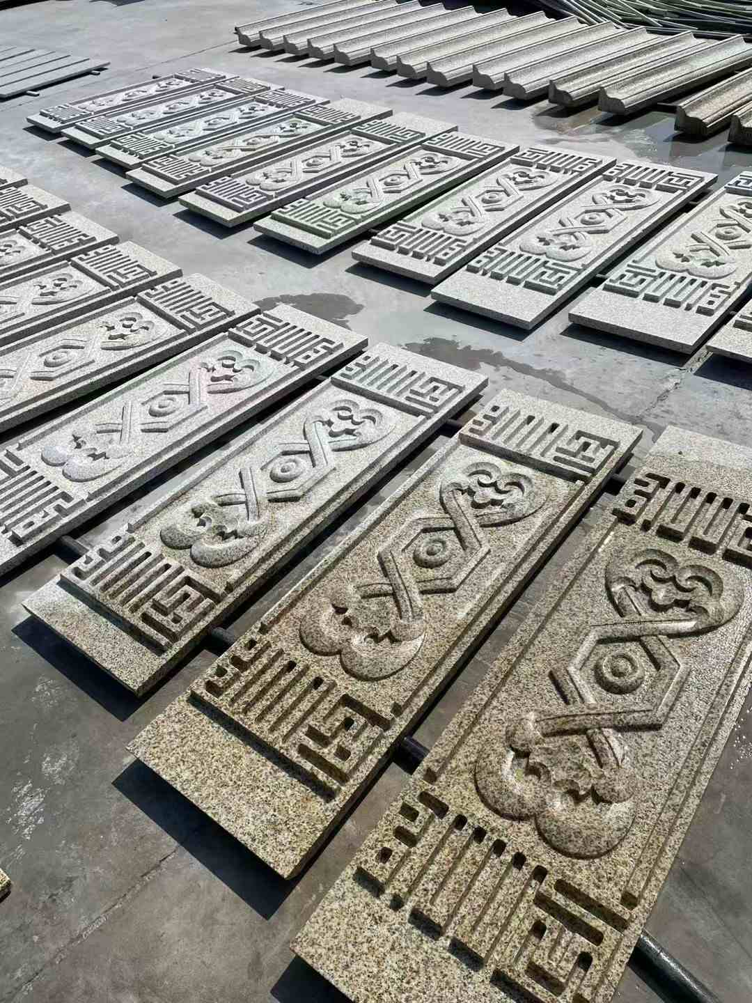 攀枝花 黄金麻花岗岩外墙雕刻板