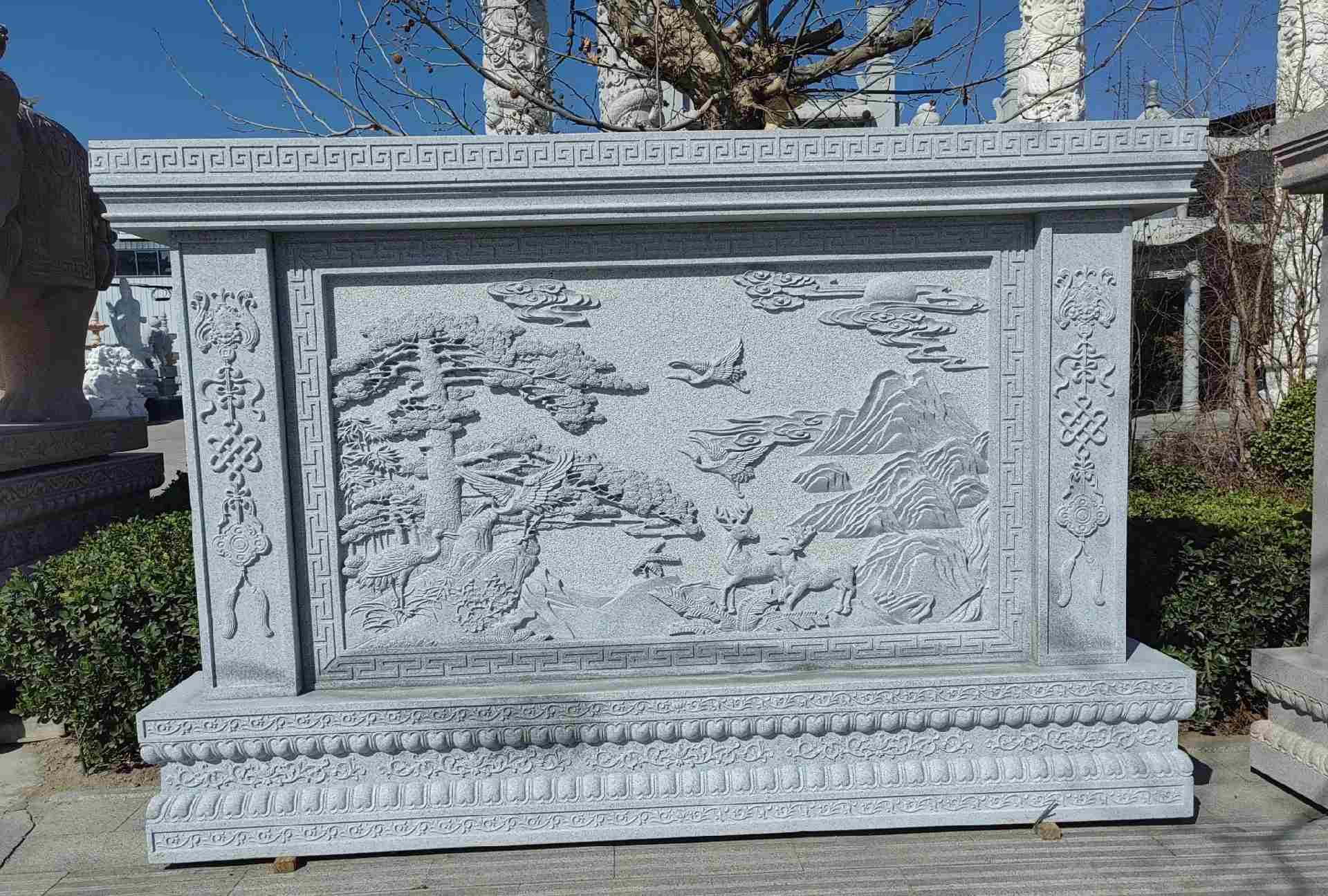 攀枝花 芝麻白大型照壁，屏风，影壁