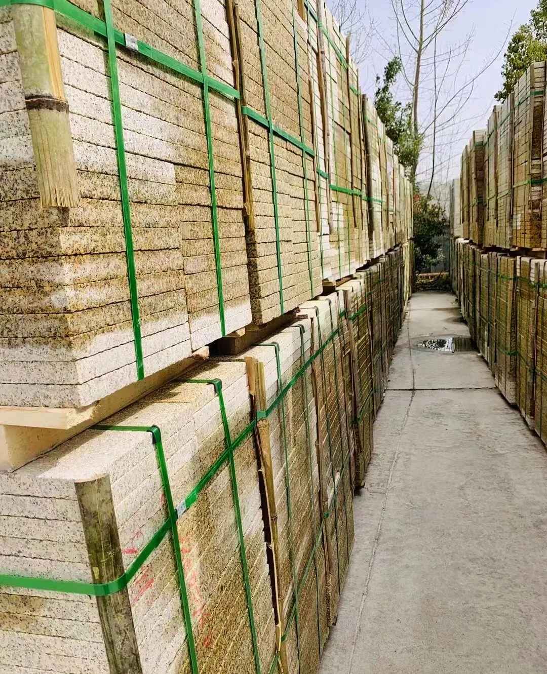 攀枝花 黄金麻花岗岩荔枝面地铺石